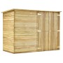 Garden bicycle shed impregnated pine 232x110x170cm by vidaXL, Sheds - Ref: Foro24-3059875, Price: 595,30 €, Discount: %