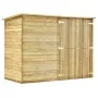 Garden bicycle shed impregnated pine 232x110x170cm by vidaXL, Sheds - Ref: Foro24-3059875, Price: 584,66 €, Discount: %