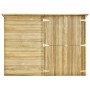 Garden bicycle shed impregnated pine 232x110x170cm by vidaXL, Sheds - Ref: Foro24-3059875, Price: 595,30 €, Discount: %