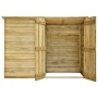 Garden bicycle shed impregnated pine 232x110x170cm by vidaXL, Sheds - Ref: Foro24-3059875, Price: 595,30 €, Discount: %
