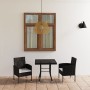 Juego de comedor para jardín 3 piezas ratán sintético negro de vidaXL, Conjuntos de jardín - Ref: Foro24-3059410, Precio: 175...