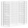 Gabionenbett aus verzinktem Eisen, 120 x 50 x 100 cm von vidaXL, Töpfe und Pflanzgefäße - Ref: Foro24-152032, Preis: 59,13 €,...