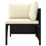 8-teiliges Gartenmöbel-Set und schwarze synthetische Rattankissen von vidaXL, Gartensets - Ref: Foro24-3059798, Preis: 438,55...