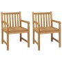 3-teilige Garten-Essgarnitur aus massivem Teakholz von vidaXL, Gartensets - Ref: Foro24-3059923, Preis: 522,80 €, Rabatt: %