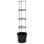 Anthracite polypropylene tomato planter Ø29.5x115 cm by vidaXL, Pots and planters - Ref: Foro24-152209, Price: 34,40 €, Disco...