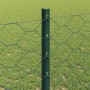 Reja con postes Verde 1.2 x 50 m Acero
