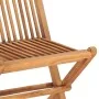 Folding 7-piece solid teak wood garden dining set by vidaXL, Garden sets - Ref: Foro24-3059968, Price: 493,89 €, Discount: %