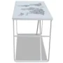 Rechteckiger Schreibtisch mit Kartenprint von vidaXL, Schreibtische - Ref: Foro24-241162, Preis: 106,41 €, Rabatt: %