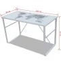 Rechteckiger Schreibtisch mit Kartenprint von vidaXL, Schreibtische - Ref: Foro24-241162, Preis: 106,41 €, Rabatt: %