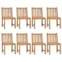 Conjunto de comedor de jardín 9 piezas madera maciza de teca de vidaXL, Conjuntos de jardín - Ref: Foro24-3059942, Precio: 1,...