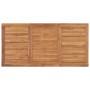 7-piece solid teak wood garden dining set by vidaXL, Garden sets - Ref: Foro24-3059940, Price: 1,00 €, Discount: %