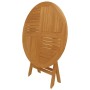 Conjunto de comedor de jardín 5 piezas madera maciza de teca