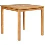 Conjunto de comedor de jardín 3 piezas madera maciza de teca de vidaXL, Conjuntos de jardín - Ref: Foro24-3059922, Precio: 64...