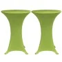Funda elástica para mesa 2 unidades 70 cm verde by vidaXL, Covers - Ref: Foro24-131432, Price: 23,47 €, Discount: %