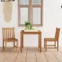 Conjunto de comedor de jardín 3 piezas madera maciza de teca de vidaXL, Conjuntos de jardín - Ref: Foro24-3059921, Precio: 43...