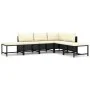 6-piece garden furniture set and black synthetic rattan cushions by vidaXL, Garden sets - Ref: Foro24-3059789, Price: 280,04 ...