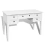 Schreibtisch mit 5 weißen Schubladen von vidaXL, Schreibtische - Ref: Foro24-241533, Preis: 236,45 €, Rabatt: %