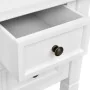 Schreibtisch mit 5 weißen Schubladen von vidaXL, Schreibtische - Ref: Foro24-241533, Preis: 236,45 €, Rabatt: %