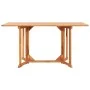 Folding garden dining set 7 pieces solid teak wood by vidaXL, Garden sets - Ref: Foro24-3059973, Price: 610,34 €, Discount: %