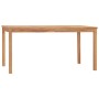 5-piece solid teak wood garden dining set by vidaXL, Garden sets - Ref: Foro24-3059937, Price: 702,42 €, Discount: %