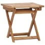 Garden loungers with footrest and solid teak wood table by vidaXL, Loungers - Ref: Foro24-3059959, Price: 420,46 €, Discount: %