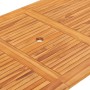 Klappbare Garten-Essgruppe, 9-teilig, aus massivem Teakholz von vidaXL, Gartensets - Ref: Foro24-3059969, Preis: 676,81 €, Ra...