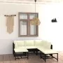 7-piece garden furniture set and black synthetic rattan cushions by vidaXL, Garden sets - Ref: Foro24-3059790, Price: 340,37 ...