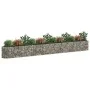 Galvanized iron gabion bed 470x50x50 cm by vidaXL, Pots and planters - Ref: Foro24-152029, Price: 137,50 €, Discount: %