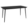Gartenset 5-teilig aus schwarzem PVC-Rattan von vidaXL, Gartensets - Ref: Foro24-3060215, Preis: 456,90 €, Rabatt: %