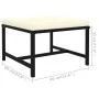 7-teiliges Gartenmöbel-Set und schwarze synthetische Rattankissen von vidaXL, Gartensets - Ref: Foro24-3059790, Preis: 336,16...