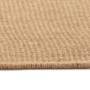 Alfombra de yute con reverso de latex color natural 140x200 cm