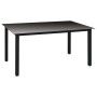 Gartenspeiseset, 7-teilig, schwarz von vidaXL, Gartensets - Ref: Foro24-3060049, Preis: 542,19 €, Rabatt: %