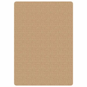 Alfombra de yute con reverso de latex color natural 160x230 cm