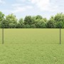 Reja con postes Gris 0.5 x 10 m Acero