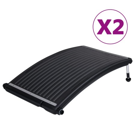 Gebogene Solar-Poolheizpaneele 2 Stück 110x65 cm von vidaXL, Poolheizungen - Ref: Foro24-3059850, Preis: 274,72 €, Rabatt: %