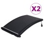 Gebogene Solar-Poolheizpaneele 2 Stück 110x65 cm von vidaXL, Poolheizungen - Ref: Foro24-3059850, Preis: 274,72 €, Rabatt: %