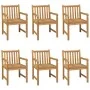 Garden dining set 7 pieces solid teak wood by vidaXL, Garden sets - Ref: Foro24-3059947, Price: 1,00 €, Discount: %