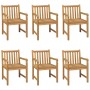 Garten-Essgruppe 7-teilig aus massivem Teakholz von vidaXL, Gartensets - Ref: Foro24-3059947, Preis: 1,00 €, Rabatt: %
