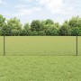Reja con postes Gris 0.6 x 10 m Acero