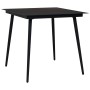 5-teiliges Garten-Essset aus synthetischem Rattan und Glas von vidaXL, Gartensets - Ref: Foro24-3060244, Preis: 537,28 €, Rab...