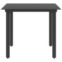 Set de comedor de jardín de 3 piezas PVC ratán negro de vidaXL, Conjuntos de jardín - Ref: Foro24-3060130, Precio: 200,12 €, ...