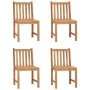 Garten-Essgruppe 5-teilig aus massivem Teakholz von vidaXL, Gartensets - Ref: Foro24-3059933, Preis: 672,31 €, Rabatt: %
