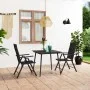 3-teiliges schwarzes Garten-Essset von vidaXL, Gartensets - Ref: Foro24-3060064, Preis: 241,69 €, Rabatt: %