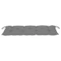 2-seater garden bench in gray eucalyptus wood and 120 cm cushion by vidaXL, garden benches - Ref: Foro24-3061039, Price: 201,...