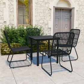 5-piece garden dining set synthetic rattan and glass by vidaXL, Garden sets - Ref: Foro24-3060250, Price: 541,86 €, Discount: %