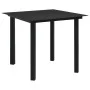 5-piece garden dining set synthetic rattan and glass by vidaXL, Garden sets - Ref: Foro24-3060250, Price: 541,86 €, Discount: %