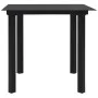 5-piece garden dining set synthetic rattan and glass by vidaXL, Garden sets - Ref: Foro24-3060250, Price: 541,86 €, Discount: %