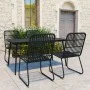 5-piece synthetic rattan and glass garden dining set by vidaXL, Garden sets - Ref: Foro24-3060245, Price: 670,29 €, Discount: %