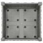 Blumenbeet aus Polypropylen 40x40x23 cm von vidaXL, Töpfe und Pflanzgefäße - Ref: Foro24-153289, Preis: 33,23 €, Rabatt: %
