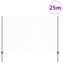 Reja con postes Gris 1.5 x 25 m Acero
